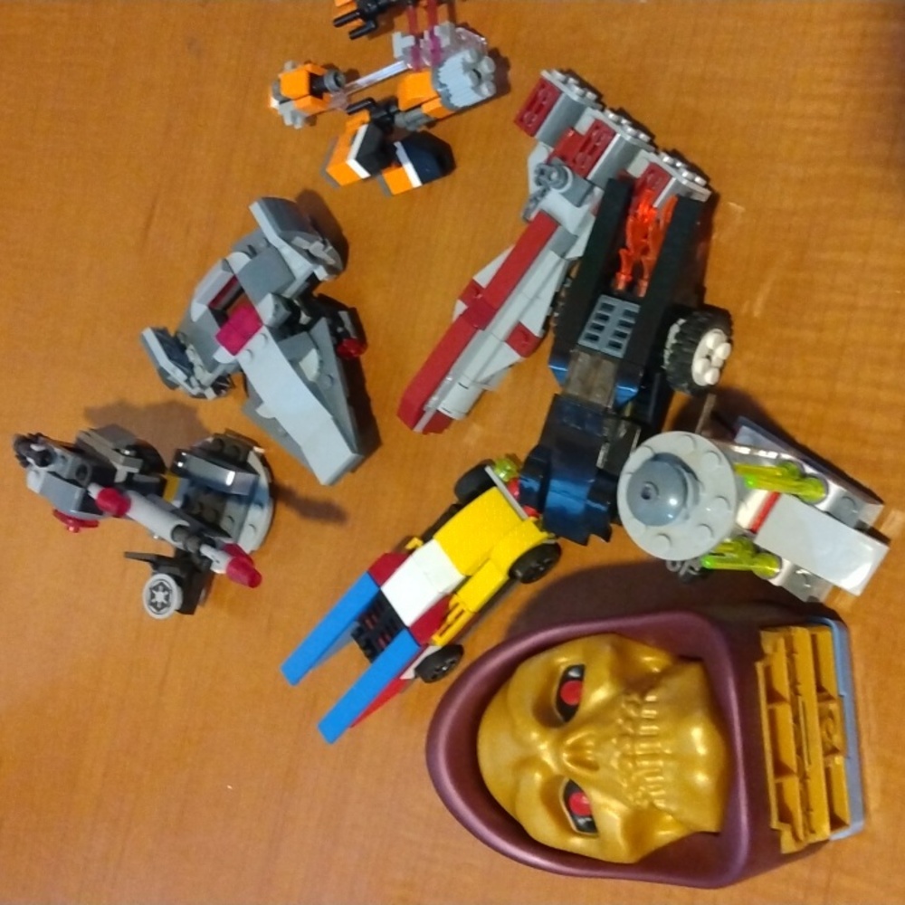 Random Lego sets.